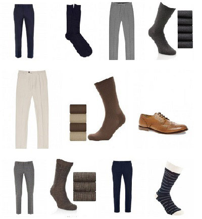 نحوه ست کردن جوراب و شلوار,معمای شلوار جوراب و کفش