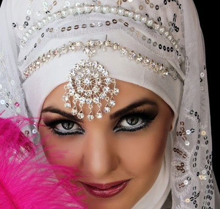 تور محجبه عروس, تور با حجاب عروس