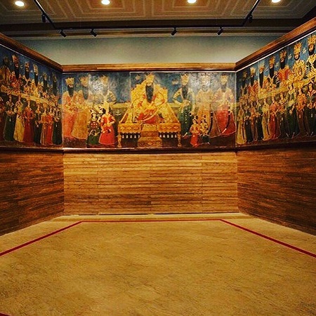 باغ نگارستان تهران, تاریخچه ساخت باغ نگارستان, آدرس  باغ موزه نگارستان