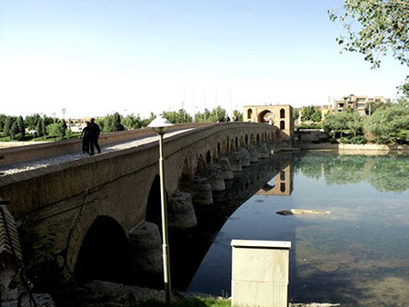 پل شهرستان,تاریخچه پل شهرستان,پل شهرستان اصفهان