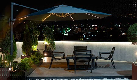 روف گاردن به سبک تغییر کامل فضا